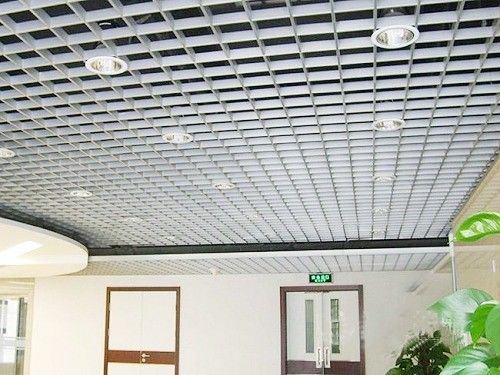 Услуга резки 50x50 мм Большая сетка FRP решетки ограждения стекловолокна Вентиляционная решетка