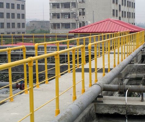 Коррозионно устойчивая стекловолокно композитная ограждение с 40% 80% открытой площадью