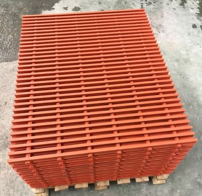 ФРП решетки проход с 38 мм Pultruded фенолической решетки и огнеупорного стекловолокна