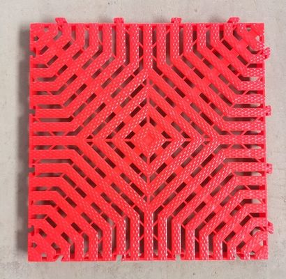 40x40x3.0 см толстые PP пластиковые перекрывающие коврики для внутреннего покрытия пола гаражного автомойки