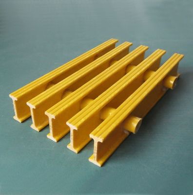 25mm 38mm GFRP стекловолокно Пултрудированные FRP напольные решетки для покрытия тротуара