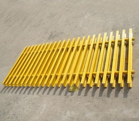 25mm 38mm GFRP стекловолокно Пултрудированные FRP напольные решетки для покрытия тротуара
