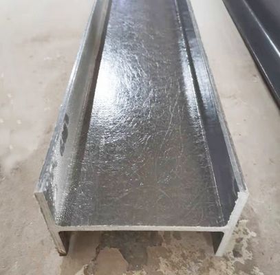 Гладкий 6m Span GRP FRP Пластмассовый Пурлин для крыши панели поддержки рамы Высокая грузоподъемность