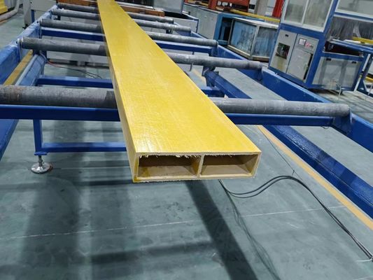 Гладкий 6m Span GRP FRP Пластмассовый Пурлин для крыши панели поддержки рамы Высокая грузоподъемность