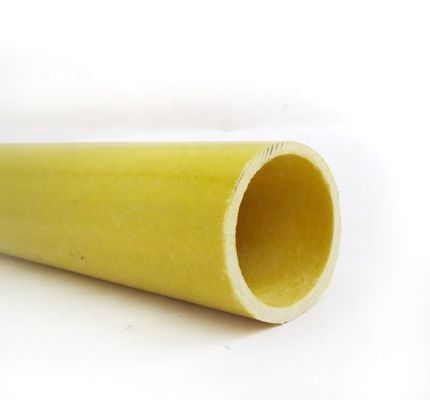 FRP 30mm 40mm 50mm Pultruded Fiberglass Reinforced Plastic Composite Tube для резки