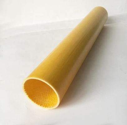 FRP 30mm 40mm 50mm Pultruded Fiberglass Reinforced Plastic Composite Tube для резки