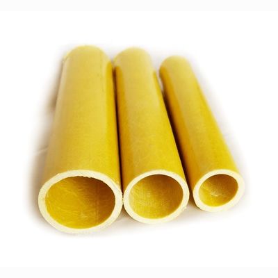 FRP 30mm 40mm 50mm Pultruded Fiberglass Reinforced Plastic Composite Tube для резки
