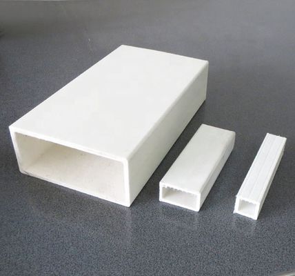 Высокопрочные FRP Pultruded Composite Plastic Fiberglass Rectangular Tube Список размеров труб для конструкций