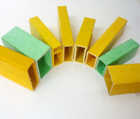 Высокопрочные FRP Pultruded Composite Plastic Fiberglass Rectangular Tube Список размеров труб для конструкций