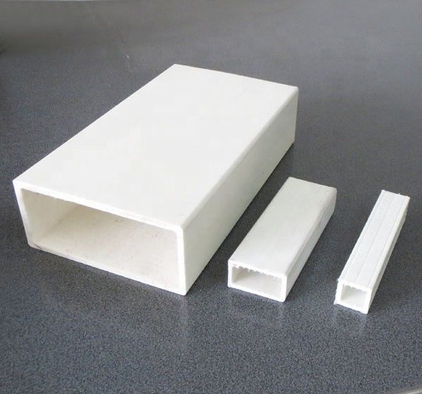 Высокопрочные FRP Pultruded Composite Plastic Fiberglass Rectangular Tube Список размеров труб для конструкций